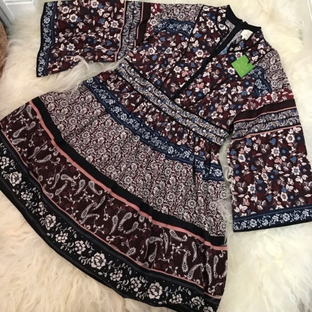 KATE SPADE patchwork roseta dress - Picture 5 of 8